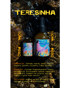 TERESINHA SPRAY ANTIPOLUIÇÃO E RESTAURADOR CAPILAR - 60 ML